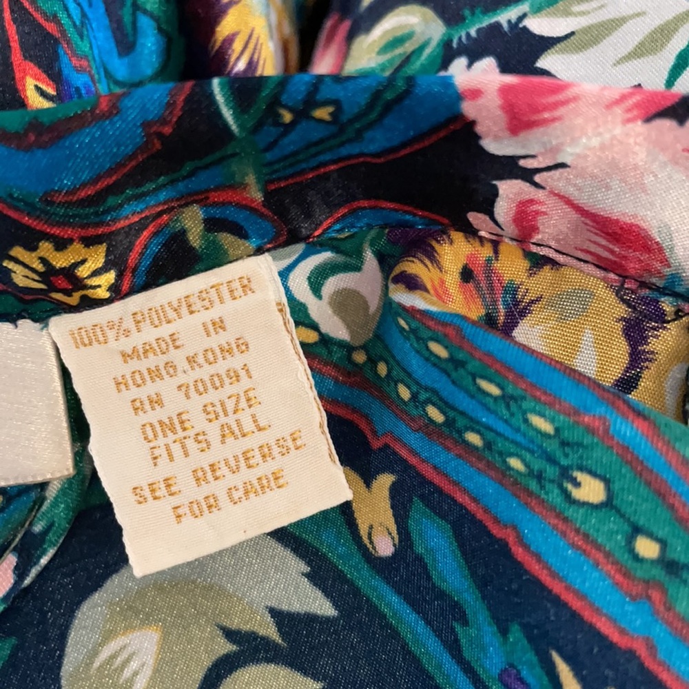 Victoria's Secret kimono wrap dress vintage boho - Picture 9 of 10